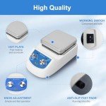 WEST TUNE Magnetic Stirrer Hot Plate 2000 RPM