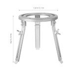 Adjustable Height Tripod Stand for Lab Oil Burner