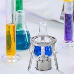 Adjustable Height Tripod Stand for Lab Oil Burner