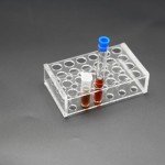 Acrylic Test Tube Rack for 5ML Tubes – 24 Holes