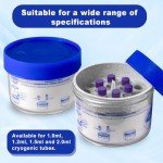 CryoKing 18-Well Polycarbonate Freezer Box