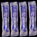 25 Pack 3ml Luer Lock Syringes with Caps