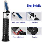 Handheld Alcohol Refractometer for Spirits Testing