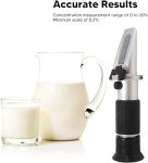 Handheld Milk Meter Refractometer for Testing 0-20%