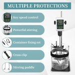 LABHOUSE OS-5S Digital Overhead Stirrer with Accessories