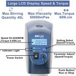 ONiLAB LCD Digital Overhead Stirrer, 40L Capacity