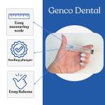 Genco Dental 12cc Curved Tip Oral Syringe