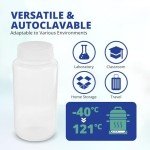 Wide Mouth Reagent Bottle with Lid - 128oz