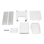 Freestanding Medical Utility Cart with Drawer & Trays