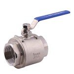 DERNORD 3" Stainless Steel Ball Valve with Locking Handle