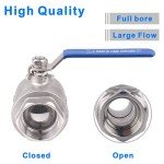 DERNORD 3" Stainless Steel Ball Valve with Locking Handle
