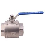 DERNORD 3" Stainless Steel Ball Valve with Locking Handle