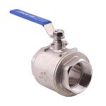 DERNORD 3" Stainless Steel Ball Valve with Locking Handle