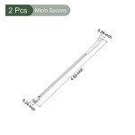 YOKIVE Stainless Steel Micro Spoons - 2 Pack