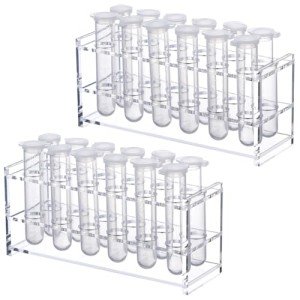 Acrylic Test Tube Holder Rack - 12 Sockets