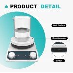 JOANLAB Magnetic Stirrer Hot Plate Mixer, 3000ml