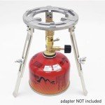 Portable Brass Bunsen Burner with Air Adjustment