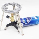 Portable Brass Bunsen Burner with Air Adjustment