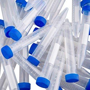 15mL Ackers Conical Centrifuge Tubes - 100 Pack