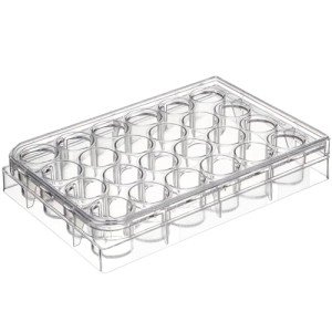 iplusmile 24-Plate Plastic Culture Plate Lid Ring