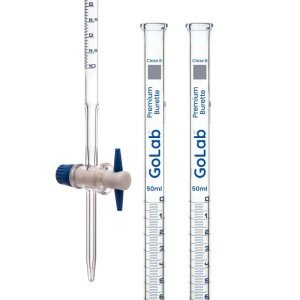 GoLab 50mL Class B Burette - 2 Pack