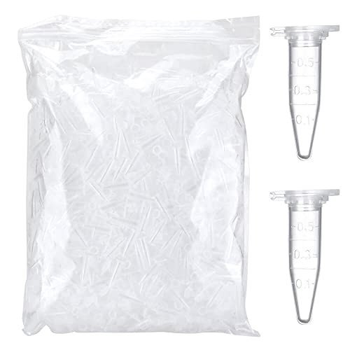 BKMAMLAB 300pcs Microcentrifuge Tubes, 0.5ml