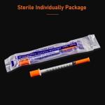 1ml Syringe with 30Ga Needle, 20 Pack