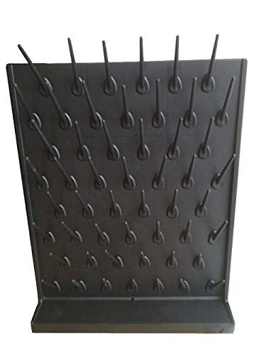 YTFLOT Wall-Mount Lab Drying Rack with 52 Pegs