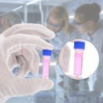 PATIKIL 1mL Plastic Cryogenic Vials - 48 Pack