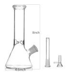 10 Inch Gas Washing Bottle with Glass Funnel Set