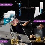 12-Piece Heavy Duty Glass Beaker Set, 250ml