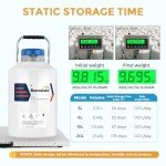 Bonvoisin 6L Liquid Nitrogen Dewar Tank with Bag