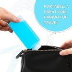 Leak Proof Plastic Bottles with Caps - 4 Pack