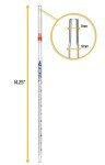 EISCO 5ml Serological Pipette with Red Graduations