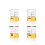 ULAB 250ml Borosilicate Glass Beaker Set, 4 Pack