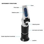 Automatic Refractometer for Sugar Content Measurement