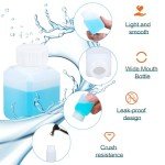 6-Pack 1oz Leak-Proof Plastic Laboratory Bottles