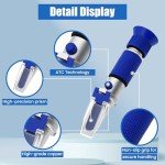 3-in-1 Honey Refractometer with ATC Support