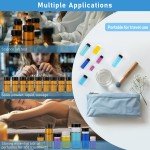 36Pcs 20ml Amber Glass Lab Sample Vials