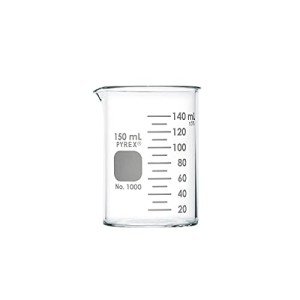 PYREX Low Form Graduated Glass Beaker, 150mL