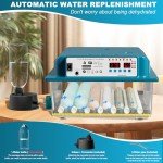 36 Egg Incubator with Automatic Turning and Humidity Control