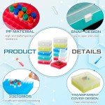 10 Pack Centrifuge Tube Storage Box with Lid