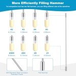 10-Piece Lab Tool Kit with Spoons and Funnels