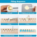 10-Piece Lab Tool Kit with Spoons and Funnels