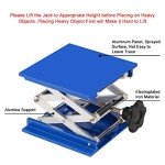 Stonylab 8x8 Inch Aluminum Lab Lift Jack