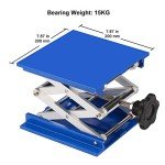 Stonylab 8x8 Inch Aluminum Lab Lift Jack