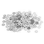 M1.4 Nickel Plated Flat Washers - 200PCS