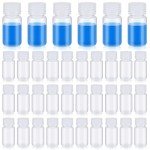 36 Pcs 2 oz Plastic Sample Bottles with Lids