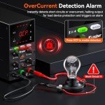 30V Adjustable DC Power Supply with USB Interface