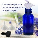 12 Pack 1 oz Blue Dropper Bottles with Glass Dropper